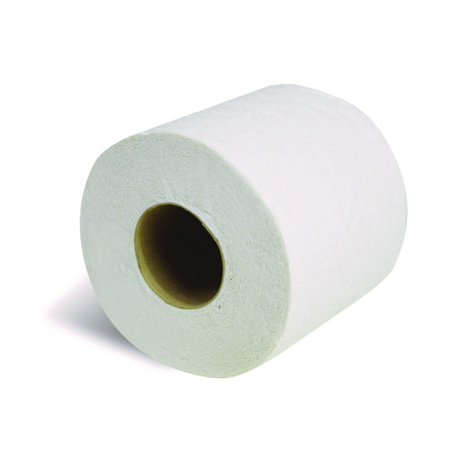 2-Ply Toilet Tissue, Septic Safe, White, 125 ft Roll Length, 500 Sheets/Roll, 96 Rolls/Carton