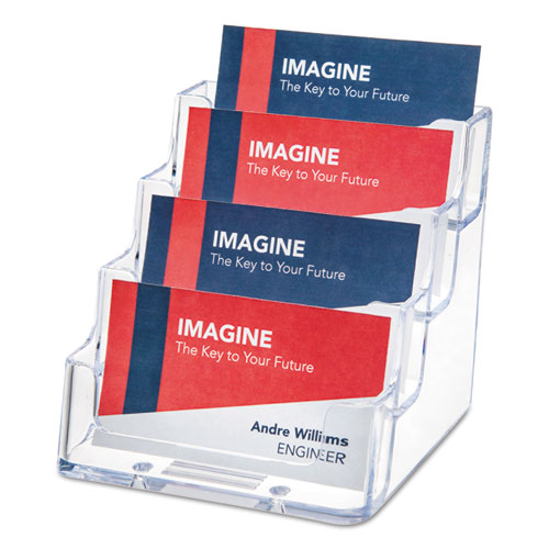 Deflecto Business Card Holder