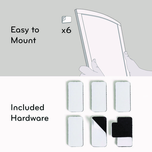 3N1 Magnetic Mod Dry Erase Board, Monthly Planning/Scheduling Calendar, 20" x 16", White Surface, Gray/Black Plastic Frame