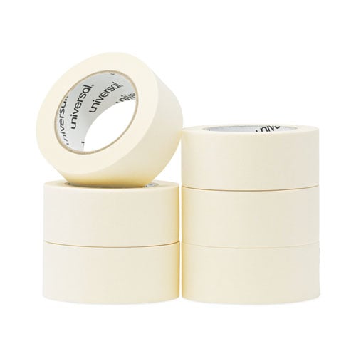 General-Purpose Masking Tape, 3" Core, 48 mm x 54.8 m, Beige, 24/Carton