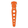 Safety Cutter, 1.2" Blade, 5.75" Plastic Handle, Orange, 5/Pack
