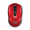 iMouse S50 Wireless Mini Mouse, 2.4 GHz Frequency/33 ft Wireless Range, Left/Right Hand Use, Red