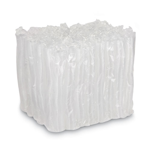 Plastic Portion Cup Lid, Fits 1 oz Portion Cups, Clear, 4,800/Carton