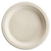 Paper Pro Round Plates, Paper, 6" dia, White, 125/Pack, 8 Packs/Carton