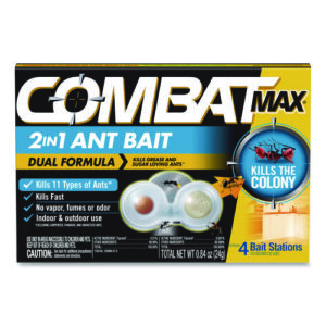 Max 2-in-1 Ant Bait, 4/Pack, 8 Packs/Carton