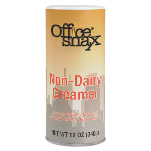 Powdered Non-Dairy Creamer, Regular, 12 oz Canister, 3/Pack