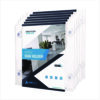 Suction-Mount Acrylic Window Sign Holders, 8.5 x 11, Clear, 12 Sign Holders