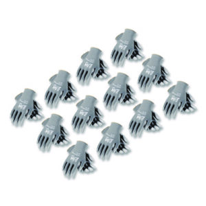 GP Polyurethane-Coated Nylon Gloves, Small, Gray, 12 Pairs