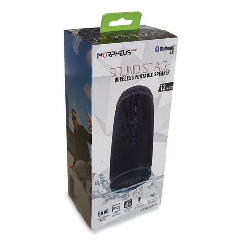 Sound Stage Bluetooth Portable Speaker, USB Type-C, Black