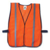 GloWear 8020HL Non-Certified Standard Vest, Polyester, One Size Fits Most, Orange