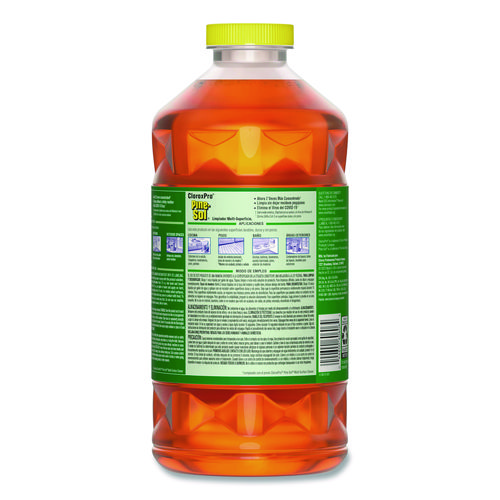 CloroxPro Multi-Surface Cleaner Disinfectant Concentrated, Original Pine, 80 oz Bottle