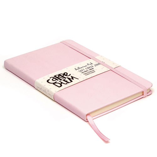 Soft Cover Journal, Medium/College Rule, Pink Cover, (96) 8.3 x 5.2 Sheets, 3/Pack