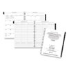 Executive Weekly/Monthly Planner Refill with 15-Minute Appointments, 11 x 8.25, White Sheets, 12-Month (Jan to Dec): 2025