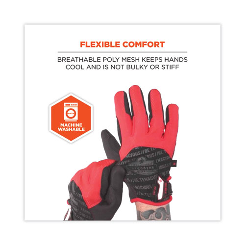 ProFlex 812CR6 ANSI A6 Utility and CR Gloves, Black, Medium, Pair