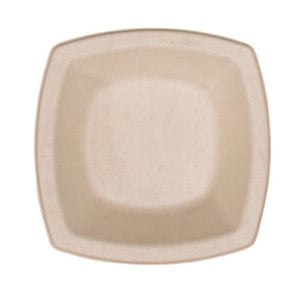 Compostable Molded Fiber Dinnerware, ProPlanet Seal, Bowl, 12 oz, Tan, 1,000/Carton