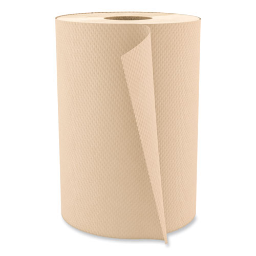 Select Hardwound Roll Towels, 1-Ply, 7.88" x 350 ft, Natural, 12 Rolls/Carton