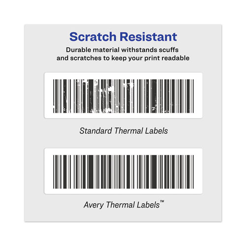 Multipurpose Thermal Labels, 2.13 x 4, White, 140/Roll