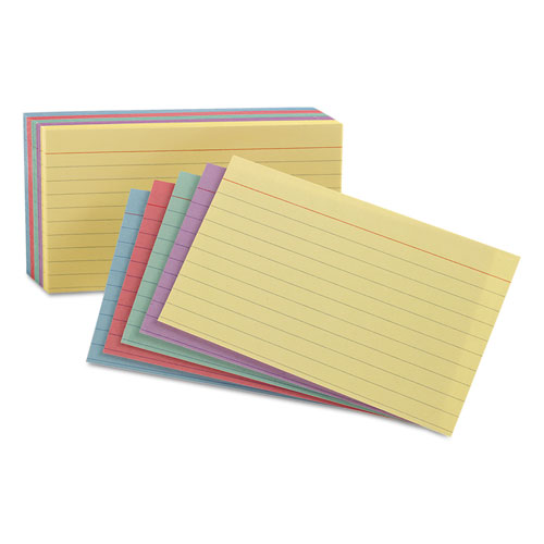 Oxford Ruled Color Index Cards