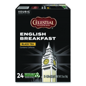 English Breakfast Black Tea K-Cups, 24/Box