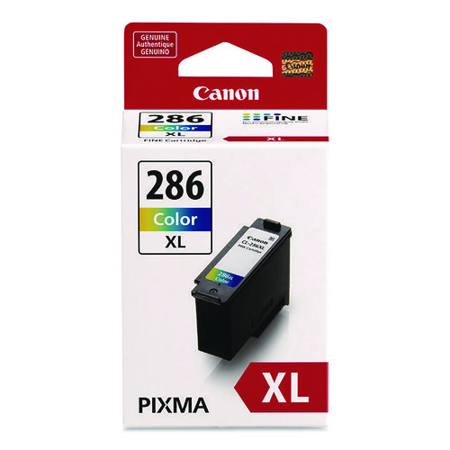 Canon CL-286 Original XL Yield Inkjet Ink Cartridge - Black - 1 Each