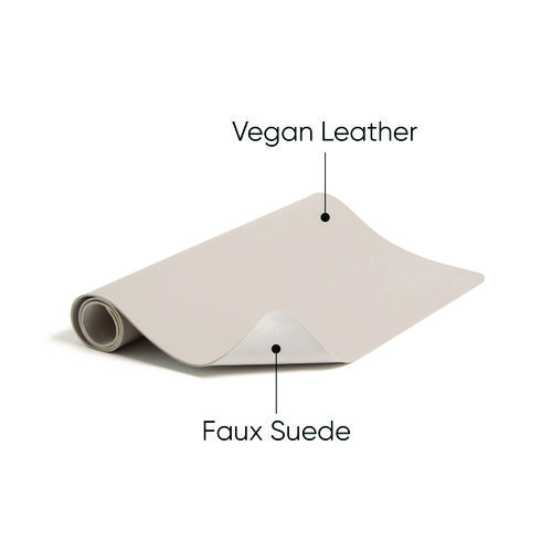 Vegan Leather Desk Pads, 31.5 x 15.7, SandStone