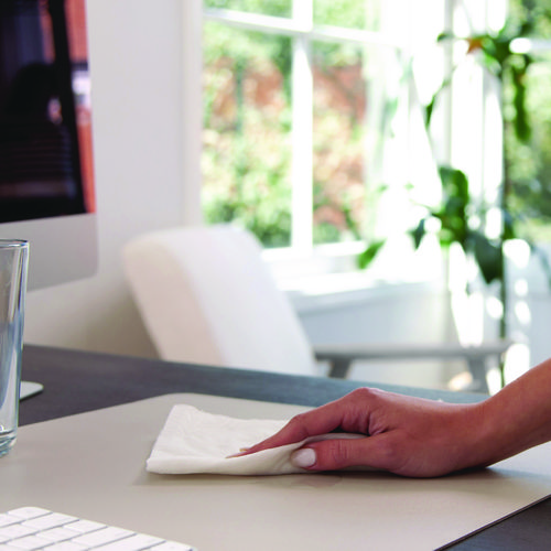 Vegan Leather Desk Pads, 31.5 x 15.7, SandStone