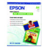 Photo-Quality Self Adhesive Paper, 8.38 x 11.75, Matte White, 10/Pack