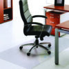 Cleartex Ultimat XXL Polycarbonate Chair Mat for Hard Floors, 60" w x 60" l, Clear