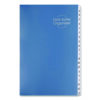 Deluxe Expandable Indexed Desk File/Sorter, Reinforced Tabs, 20 Dividers, Alpha/Numeric Index, Legal Size, Dark Blue Cover