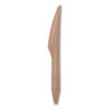 Wood Cutlery, General Purpose Knife, Natural, 500/Carton