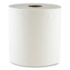 Hard Wound Towel, 1 Ply, 8" x 700 ft, White, 6/Carton