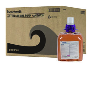 Foam Antibacterial Handwash, Fresh Fruit Scent, 1,250 mL Refill, 4/Carton