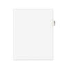 Avery-Style Preprinted Legal Side Tab Divider, 26-Tab, Exhibit C, 11 x 8.5, White, 25/Pack, (1373)