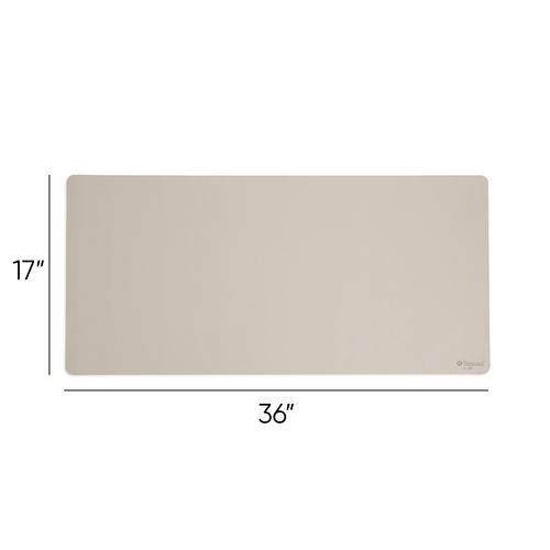 Vegan Leather Desk Pads, 36 x 17, SandStone