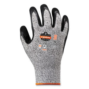 ProFlex 7031 ANSI A3 Nitrile-Coated CR Gloves, Gray, Medium, Pair
