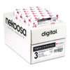 Fast Pack Carbonless 3-Part Paper, 8.5 x 11, Pink/Canary/White, 500 Sheets/Ream, 5 Reams/Carton