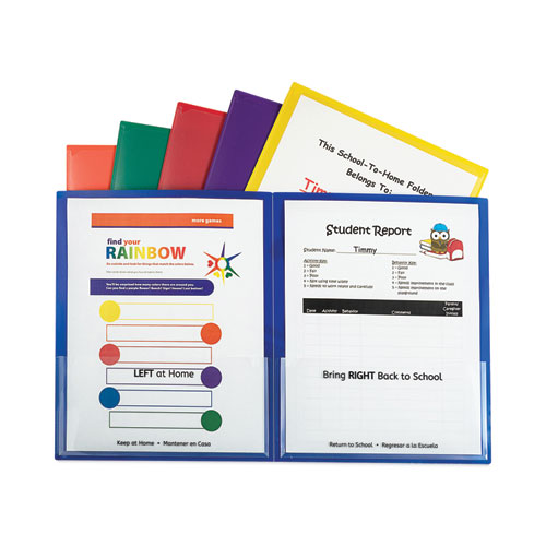 C-Line Classroom Connector Pocket Folder