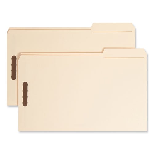 Smead 1/3 Tab Cut Legal Recycled Fastener Folder