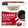 Classic Coffee K-Cups, Medium Roast, 0.33 oz, 48/Box