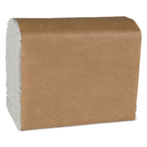 Tall-Fold Dispenser Napkins, 1-Ply, 7 x 13.5, White, 500/Pack, 20 Packs/Carton
