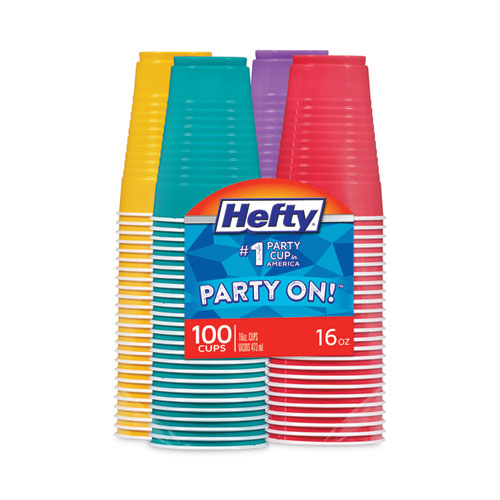 Hefty Everyday 16 oz Disposable Party Cups