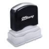 Pre-Inked Message Stamp, PAST DUE, 1.63" x 0.38", Red Ink