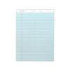 Prism + Colored Writing Pads, Wide/Legal Rule, 50 Pastel Blue 8.5 x 11.75 Sheets, 12/Pack