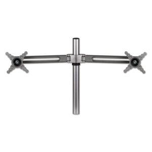 Lotus Dual Monitor Arm Kit, For 26" Monitors, Silver, Supports 13 lb