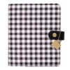 Personal Planner, Chequered, 7.48 x 6.42, Black/White Cover, 12-Month, Undated