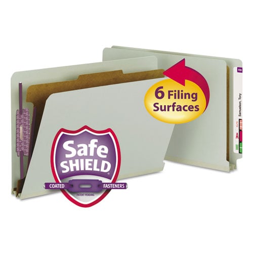 Smead Straight Tab Cut Legal Recycled Classification Folder
