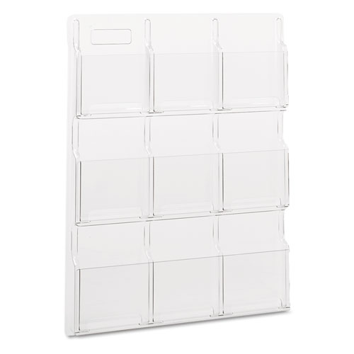 Safco 9-Pocket Magazine/Literature Display Rack