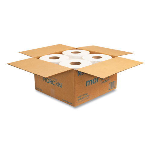 Jumbo Bath Tissue, Septic Safe, 2-Ply, White, 3.3" x 1,000 ft, 12/Carton