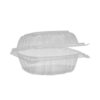 SENSATION SmartLock Hinged Lid Container, 5.24 x 5.25 x 2.57, Clear, Plastic, 375/Carton