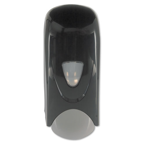 Foam-eeze Bulk Foam Soap Dispenser with Refillable Bottle, 1,000 mL, 4.88 x 4.75 x 11, Black/Gray